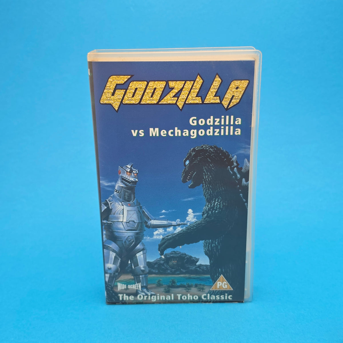 VHS Video ☆ GODZILLA VS MECHGODZILLA ☆ PG Cert Vintage Tape