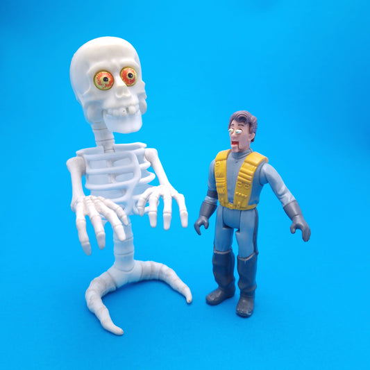 GHOSTBUSTERS ☆ BAD TO THE BONE SKELTON Vintage Figure ☆ Loose 80s Kenner Original