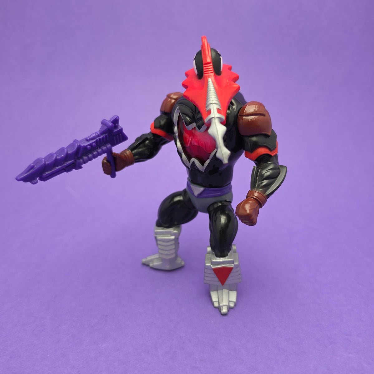 MASTERS OF THE UNIVERSE ☆ MOSQUITOR Vintage Figure ☆ MOTU card 80s Mattel