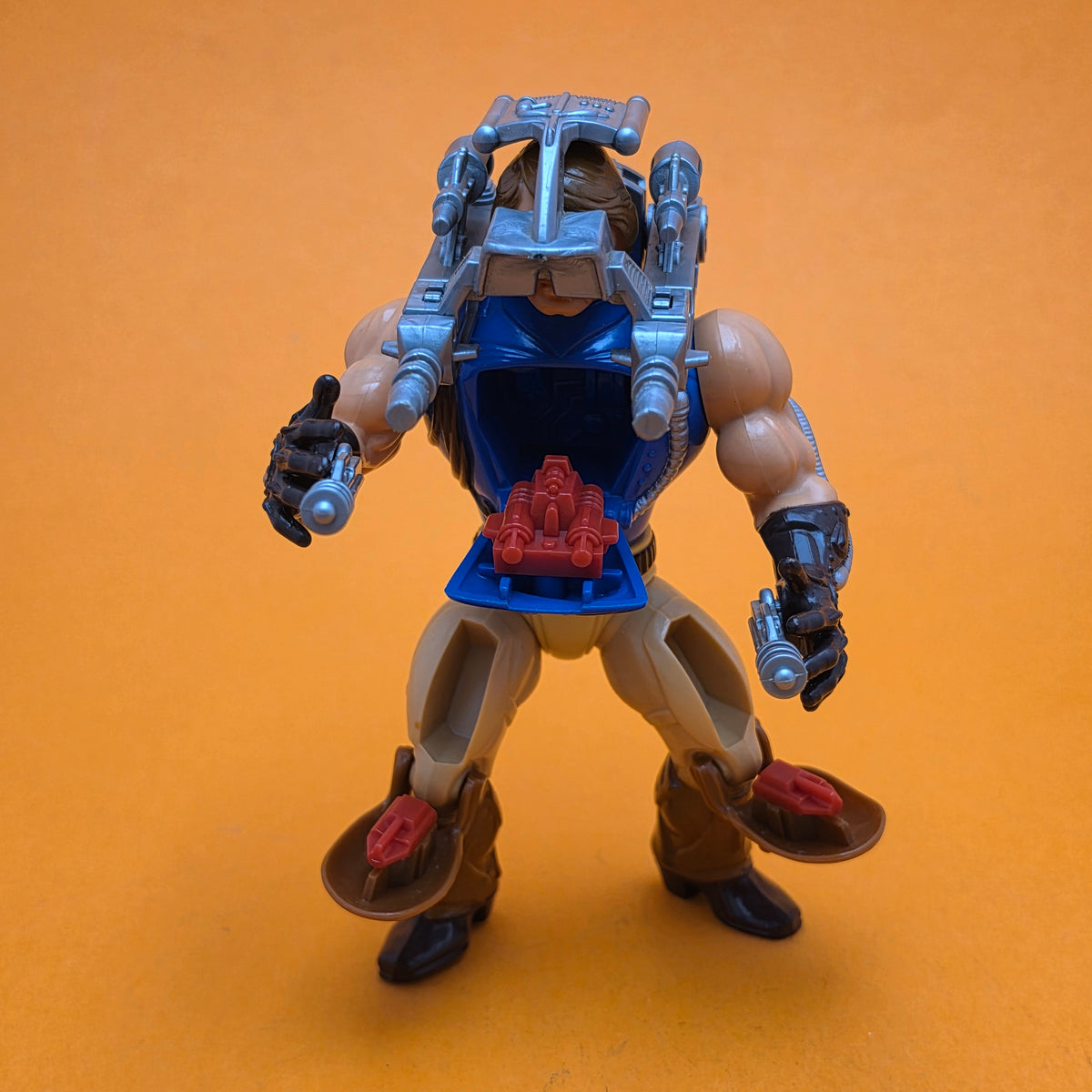 MASTERS OF THE UNIVERSE ☆ RIO BLAST Complete Vintage Figure ☆ MOTU Loose 80s Mattel