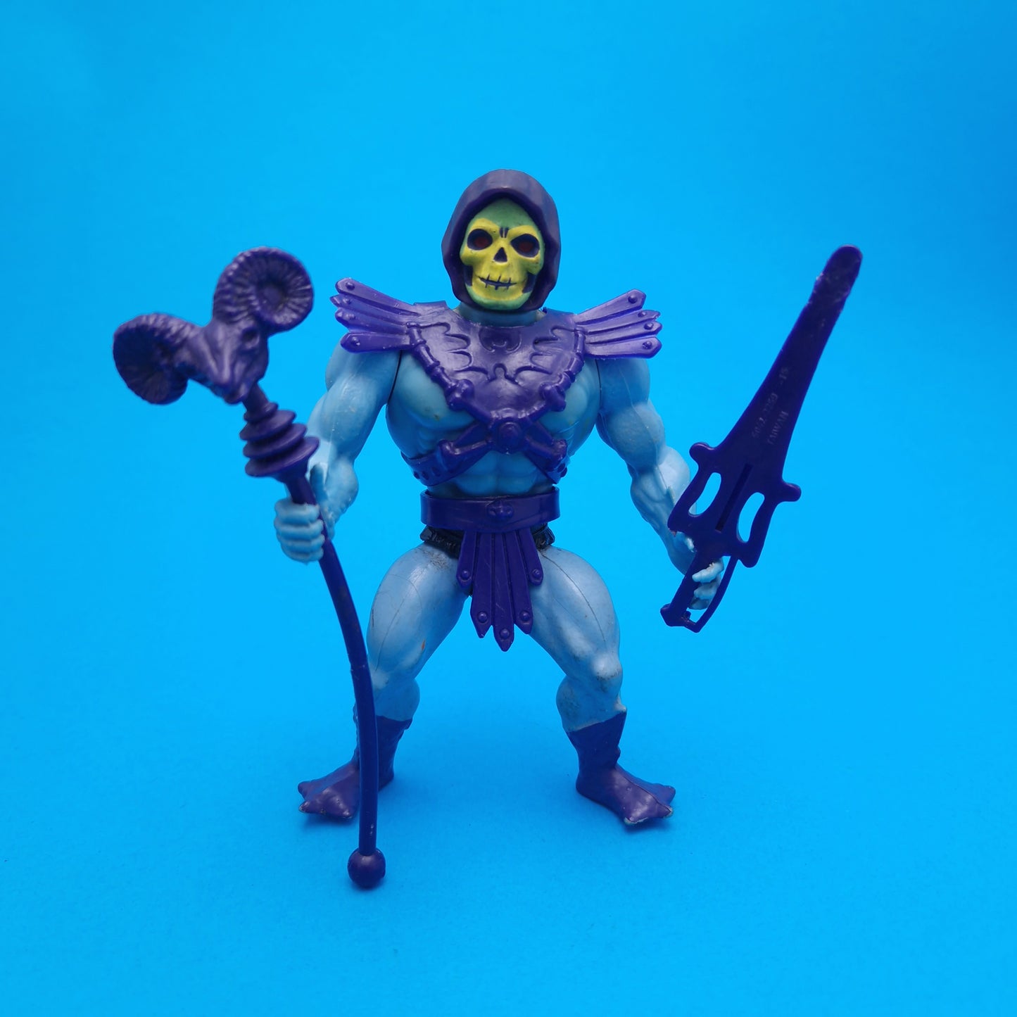 MASTERS OF THE UNIVERSE ☆ SKELETOR Complete PANTHOR Vintage Figure ☆ MOTU Loose 80s Mattel