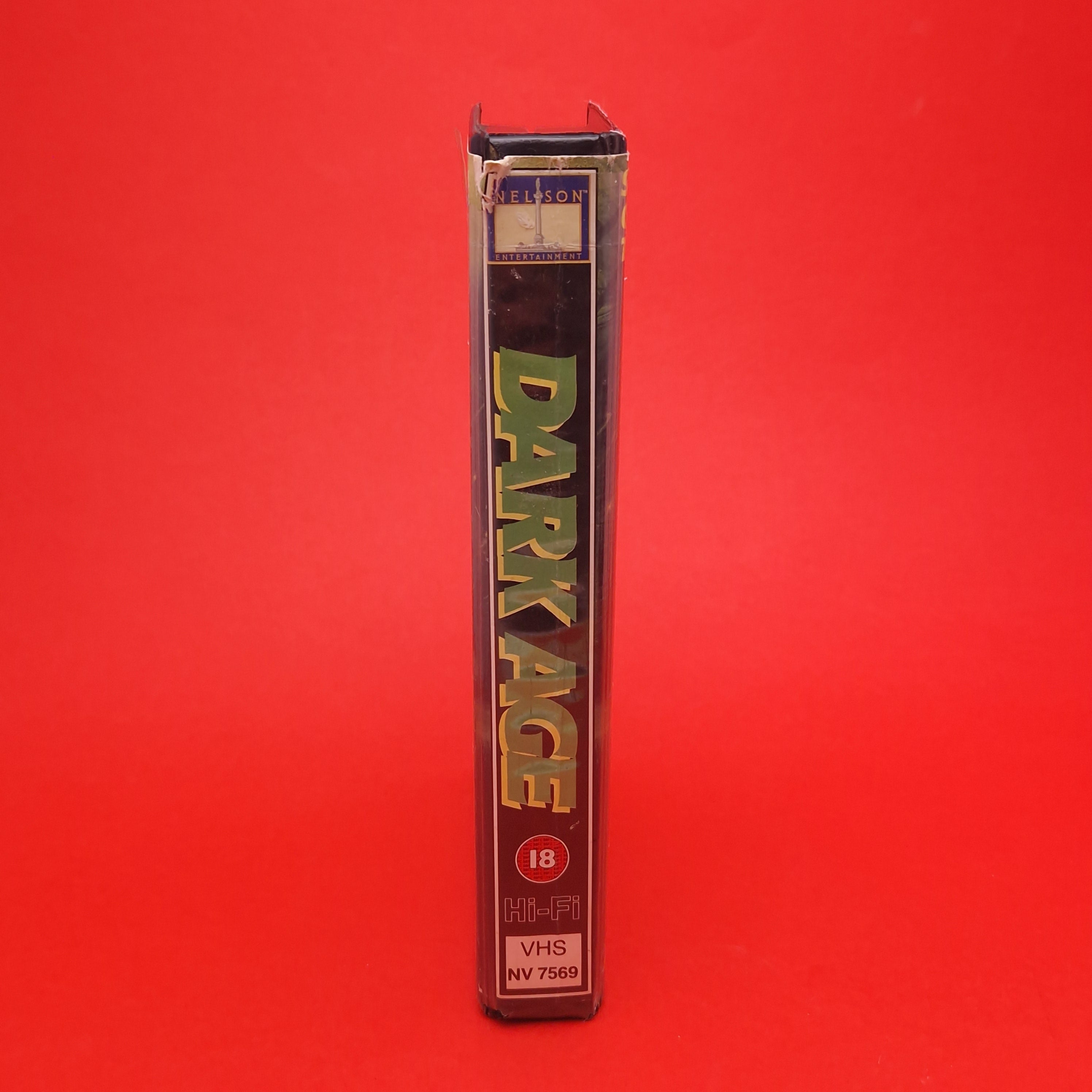 VHS Video ☆ DARK AGE ☆ 80s Big Box Ex Rental Horror 18 Vintage