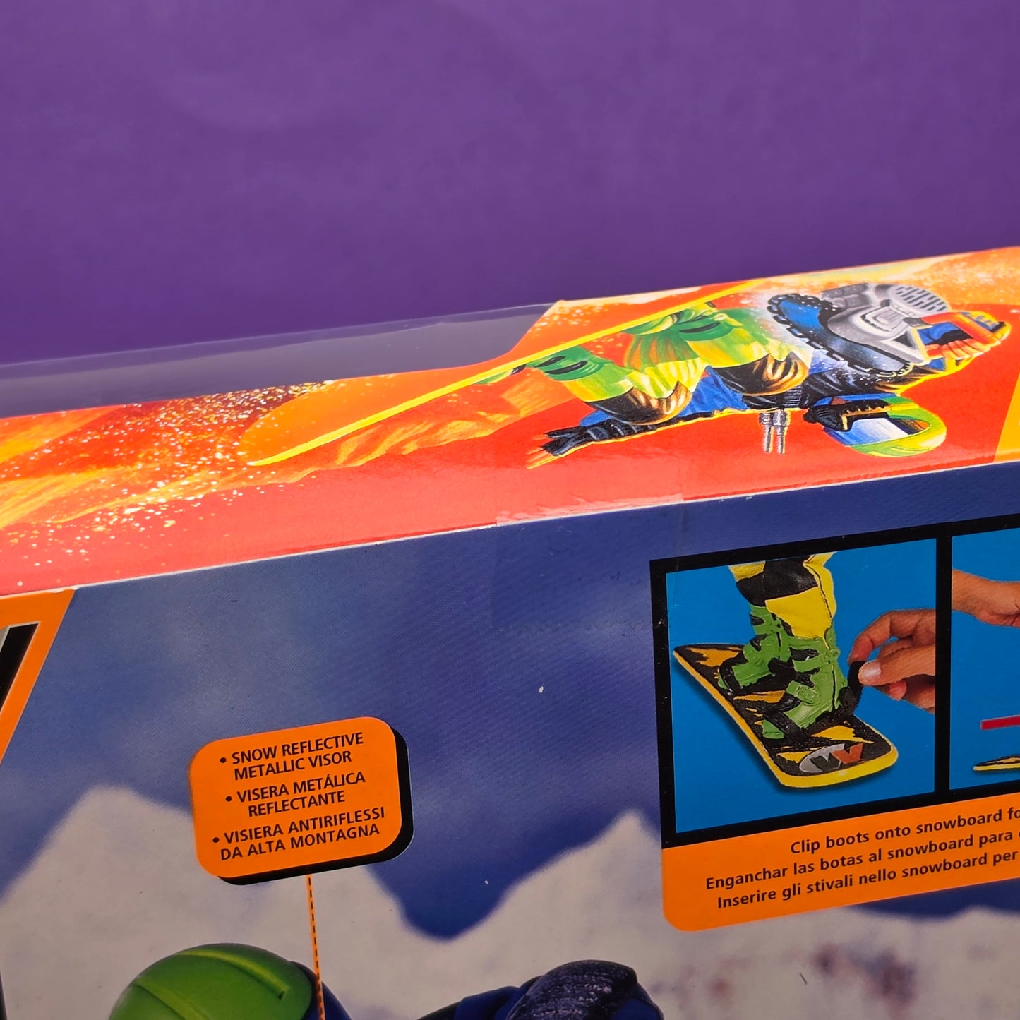 ACTION MAN ☆ SNOWBOARD RAIDER Figure Doll ☆ Vintage HASBRO SEALED BOXED 90's