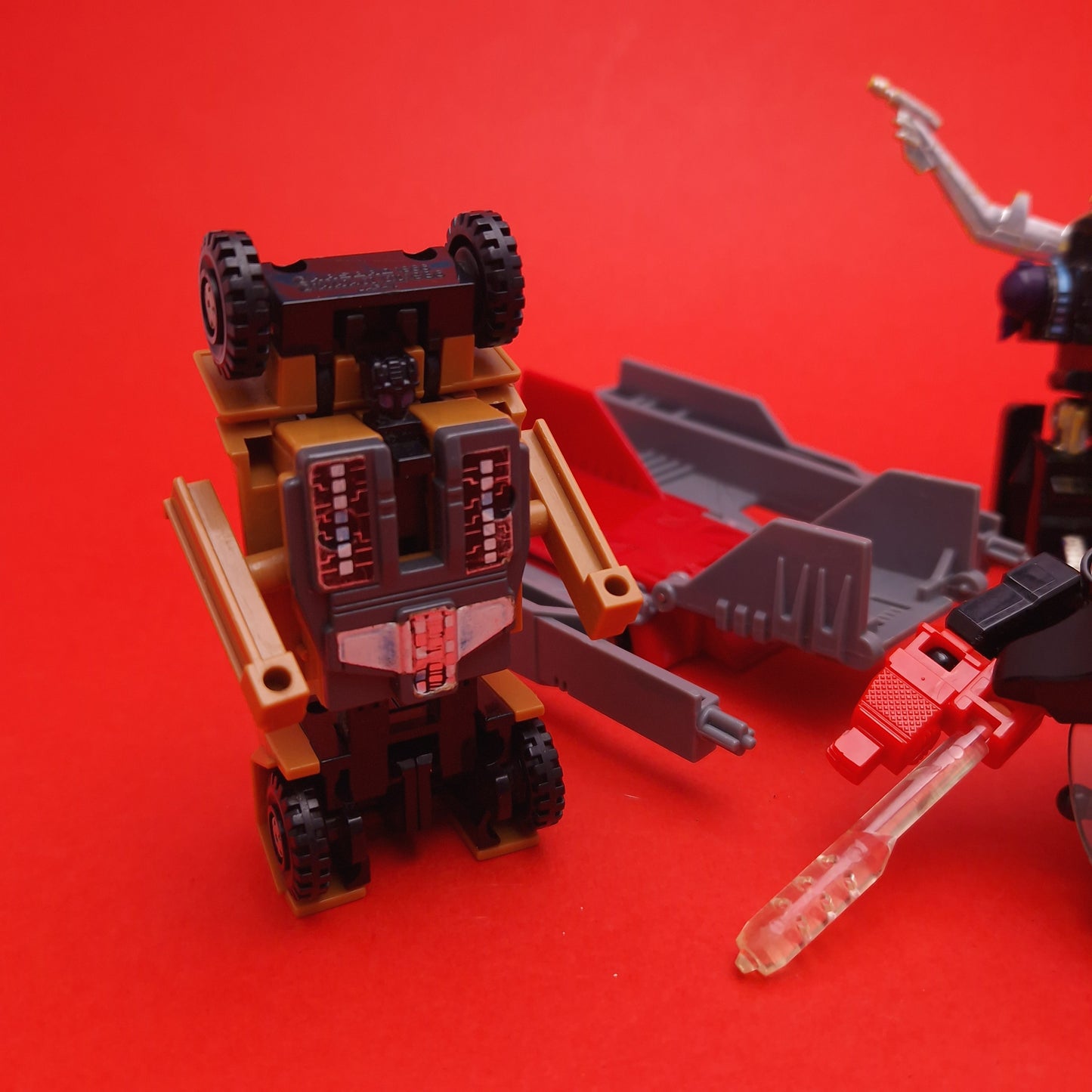 TRANSFORMERS G1 G2 ☆ Bundle Joblot Swindle Shrapnel Road Pig Parts Figure ☆ 80s Robot Vintage