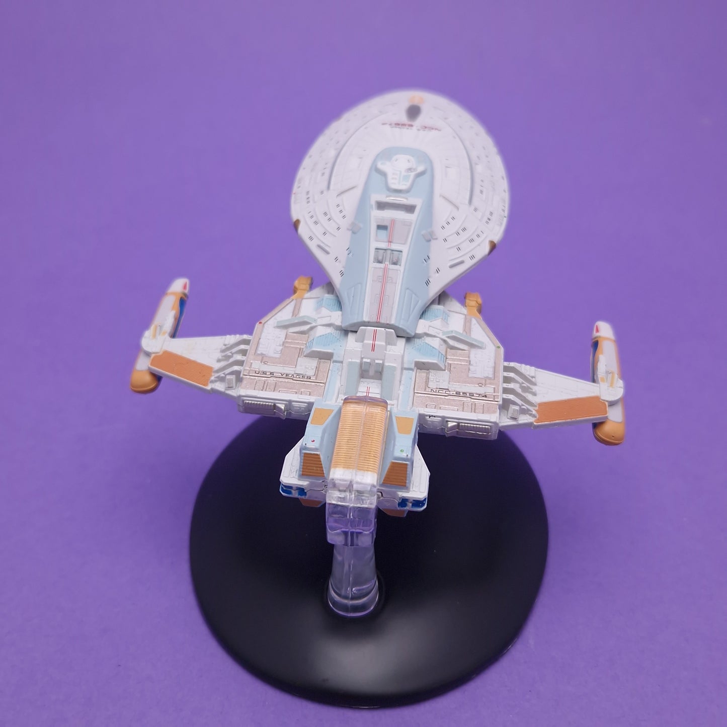 STAR TREK ☆ U.S.S. YEAGER NCC-65674 #122 Starships Collection ☆ Eaglemoss