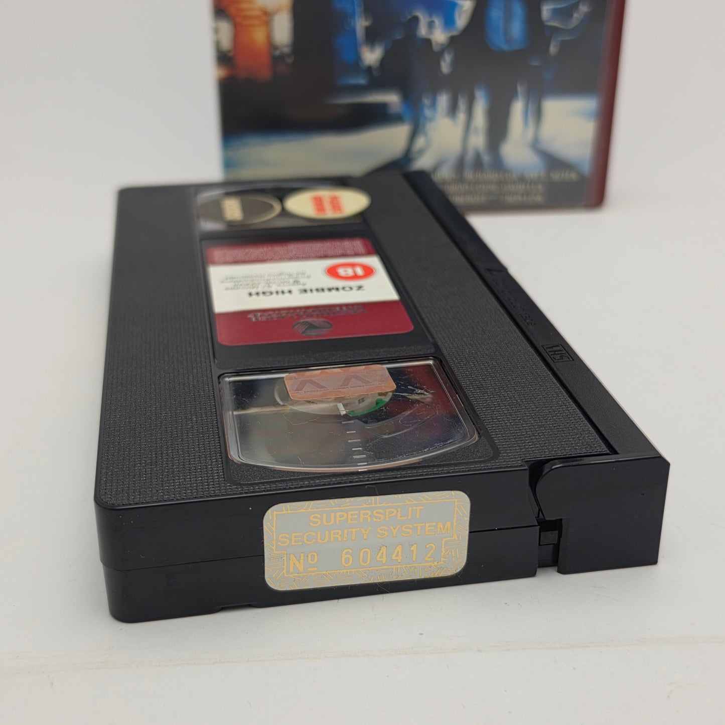 VHS Video ☆ ZOMBIE HIGH 1991 ☆ 15 Cert Big Box Ex-Rental Vintage Tape