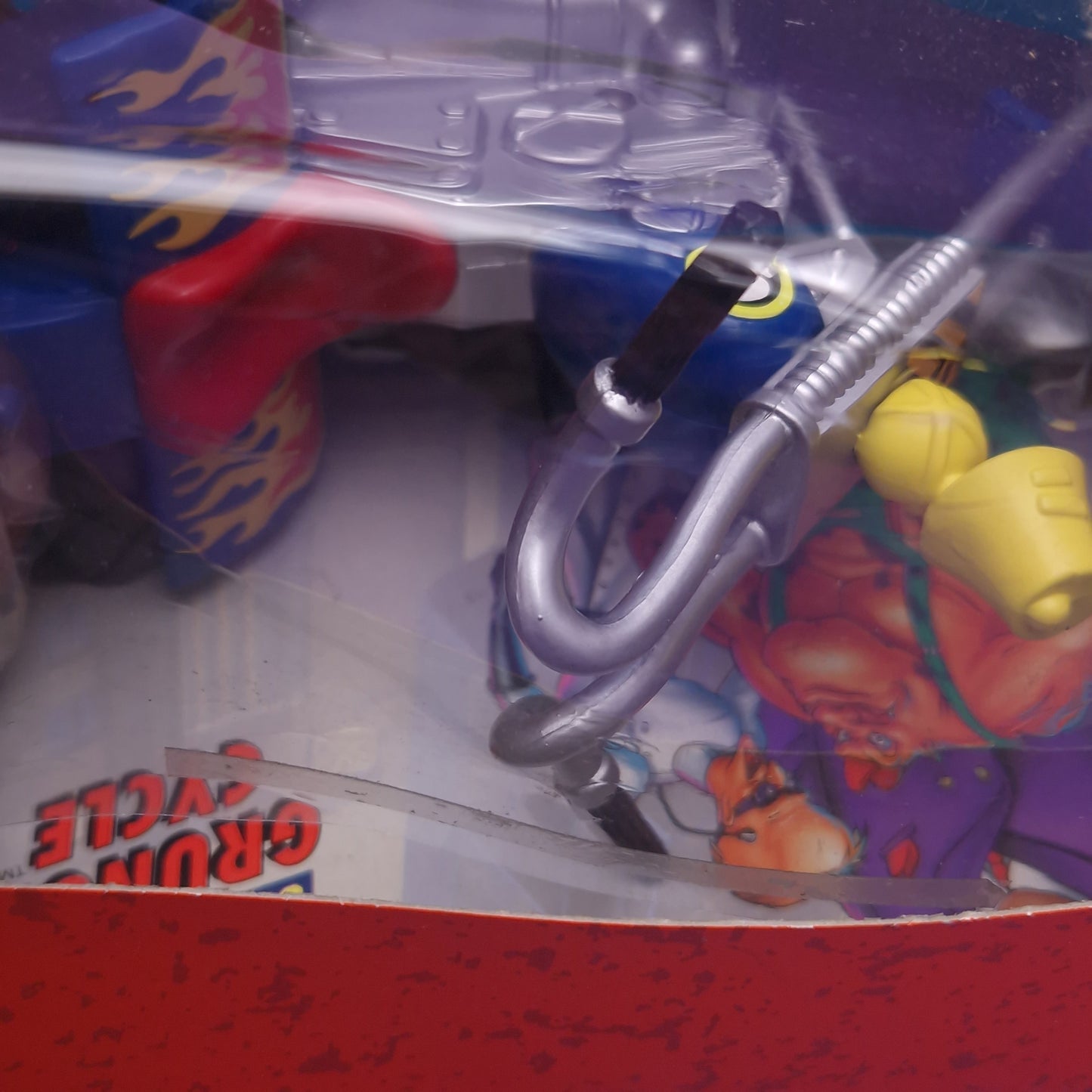 BIKER MICE FROM MARS ☆ GREASEPITS GREASE CYCLE Boxed Vehicle ☆ Sealed Vintage 90s