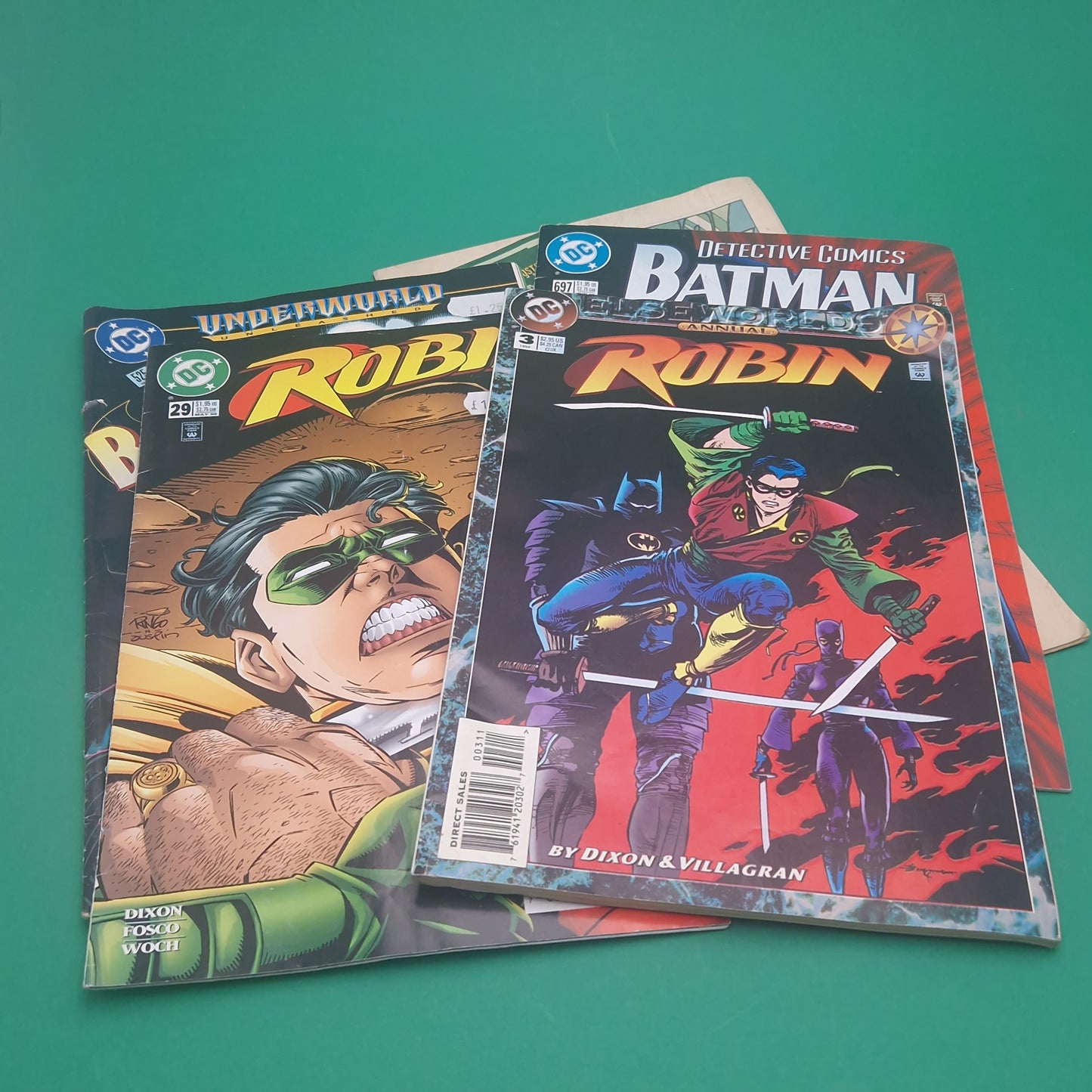 BATMAN☆ Adventures Robin Action Comics Bundle x9 90s DC Joker ☆ Loose Original