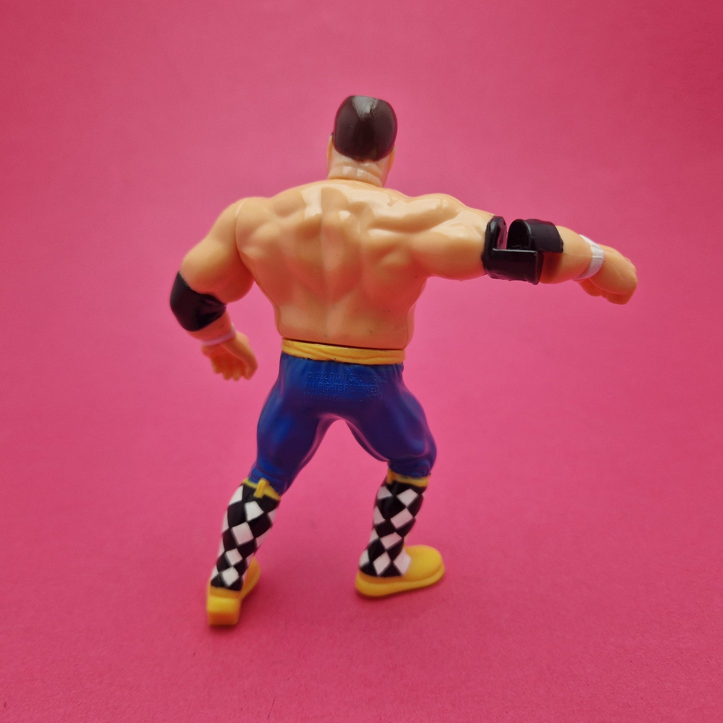 WWF HASBRO JIM THE ANVIL NEIDHART Vintage Wrestling Figure ☆ 90s Series 5