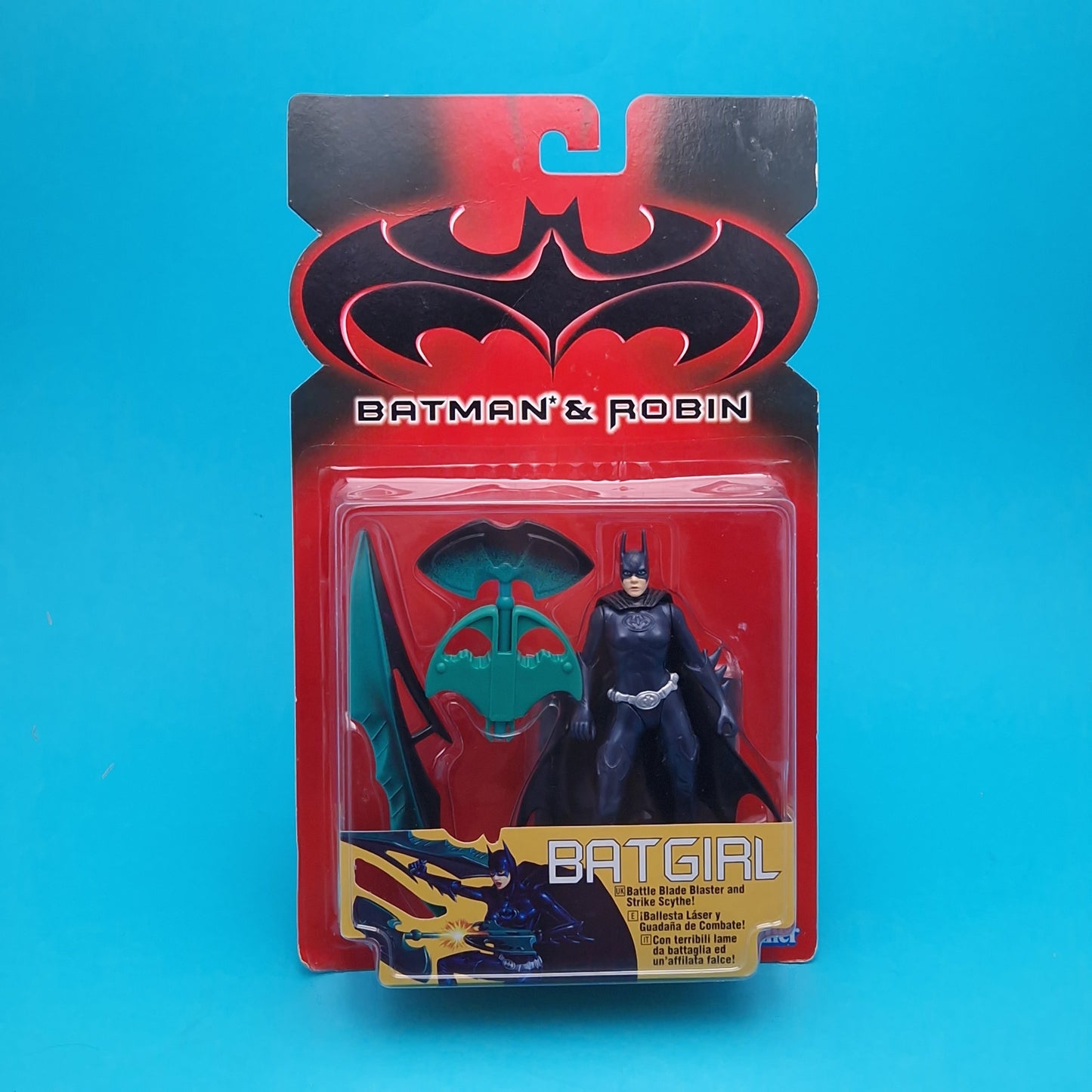 BATMAN & ROBIN ☆ BATGIRL Figure ☆ Original 90s Sealed Carded Kenner