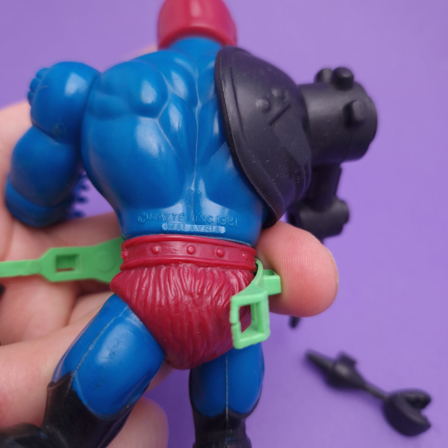 MASTERS OF THE UNIVERSE ☆ TRAP JAW Vintage Figure Complete ☆ MOTU Loose 80s Mattel
