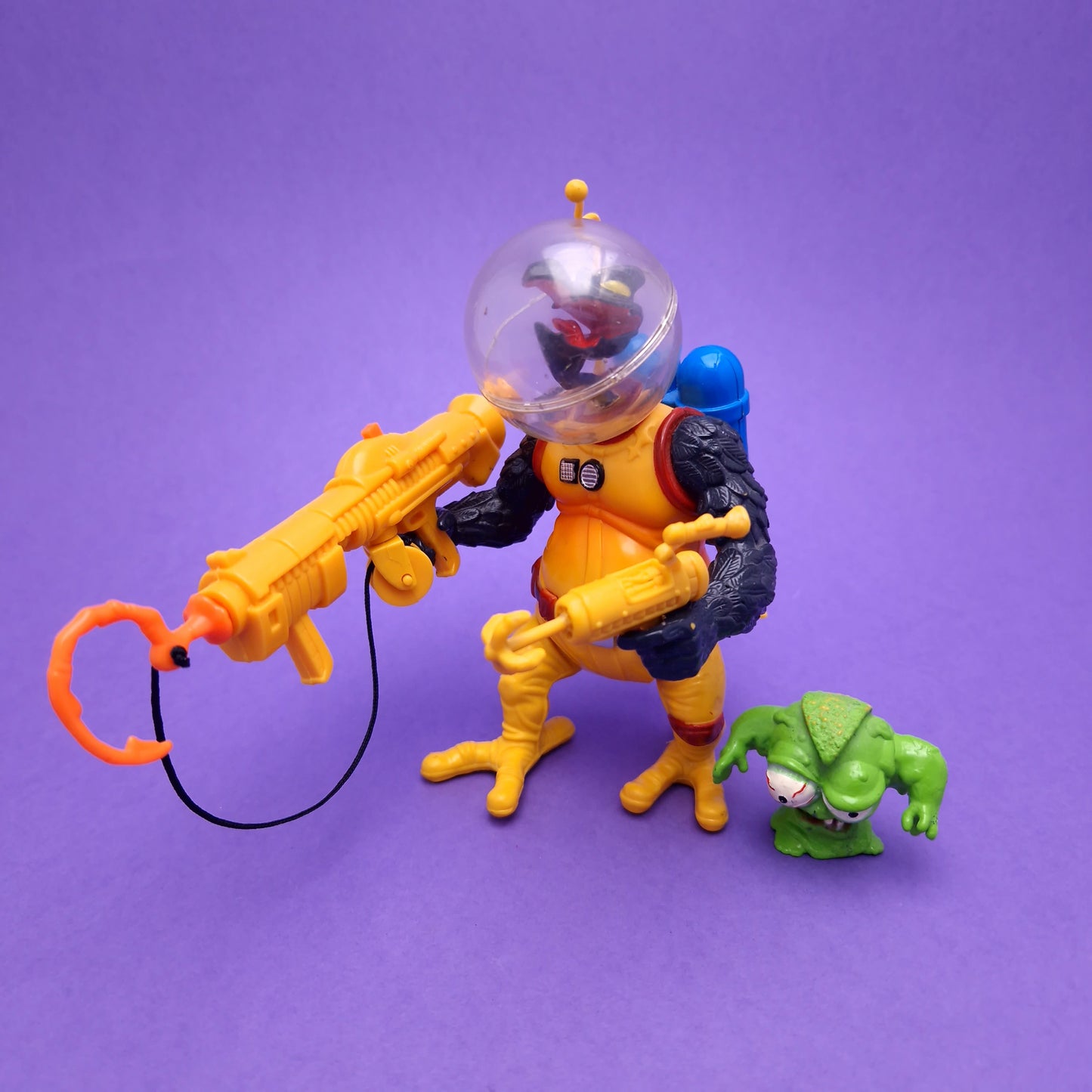 EARTHWORM JIM ☆ PSY-CROW Vintage Action Figure ☆ Loose Playmates