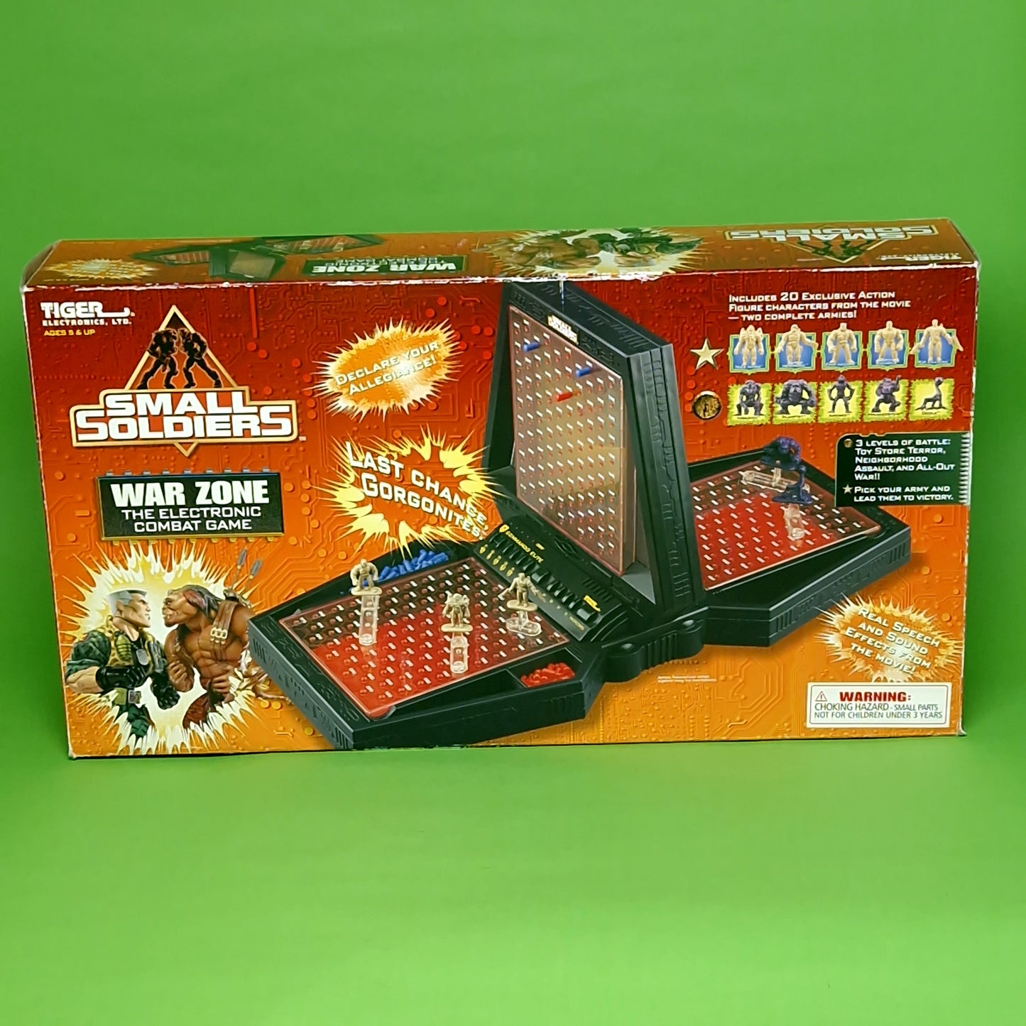 SMALL SOLDIERS ☆ WAR ZONE Combat BATTLE SHIPS Electronic Game ☆ Boxed Complete