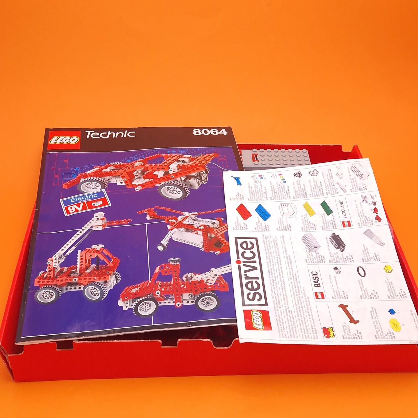 LEGO ☆ 8064 UNIVERAL MOTOR SET Technic ☆ Vintage 80s Boxed Instructions