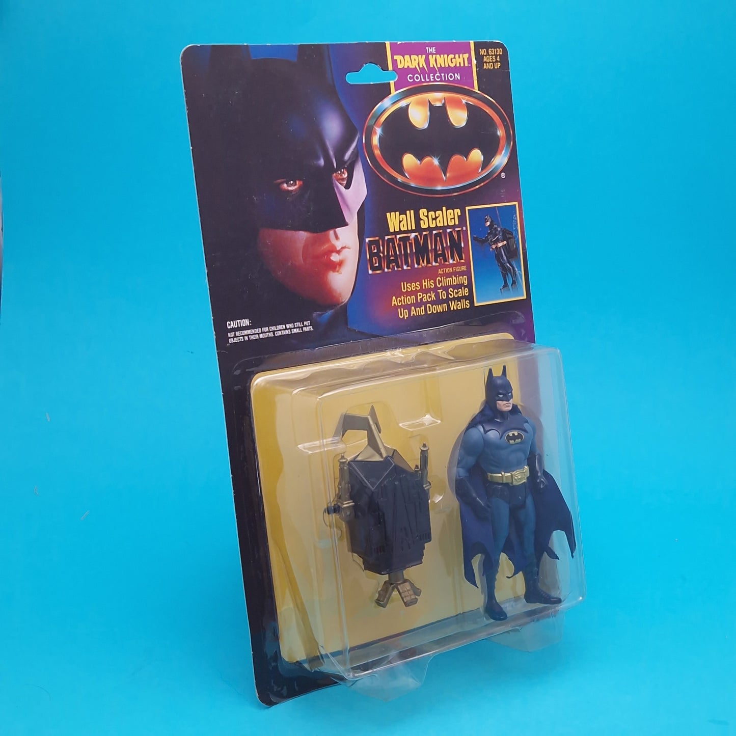DARK KNIGHT COLLECTION ☆ WALL SCALER Figure ☆ Original 90s Carded Kenner