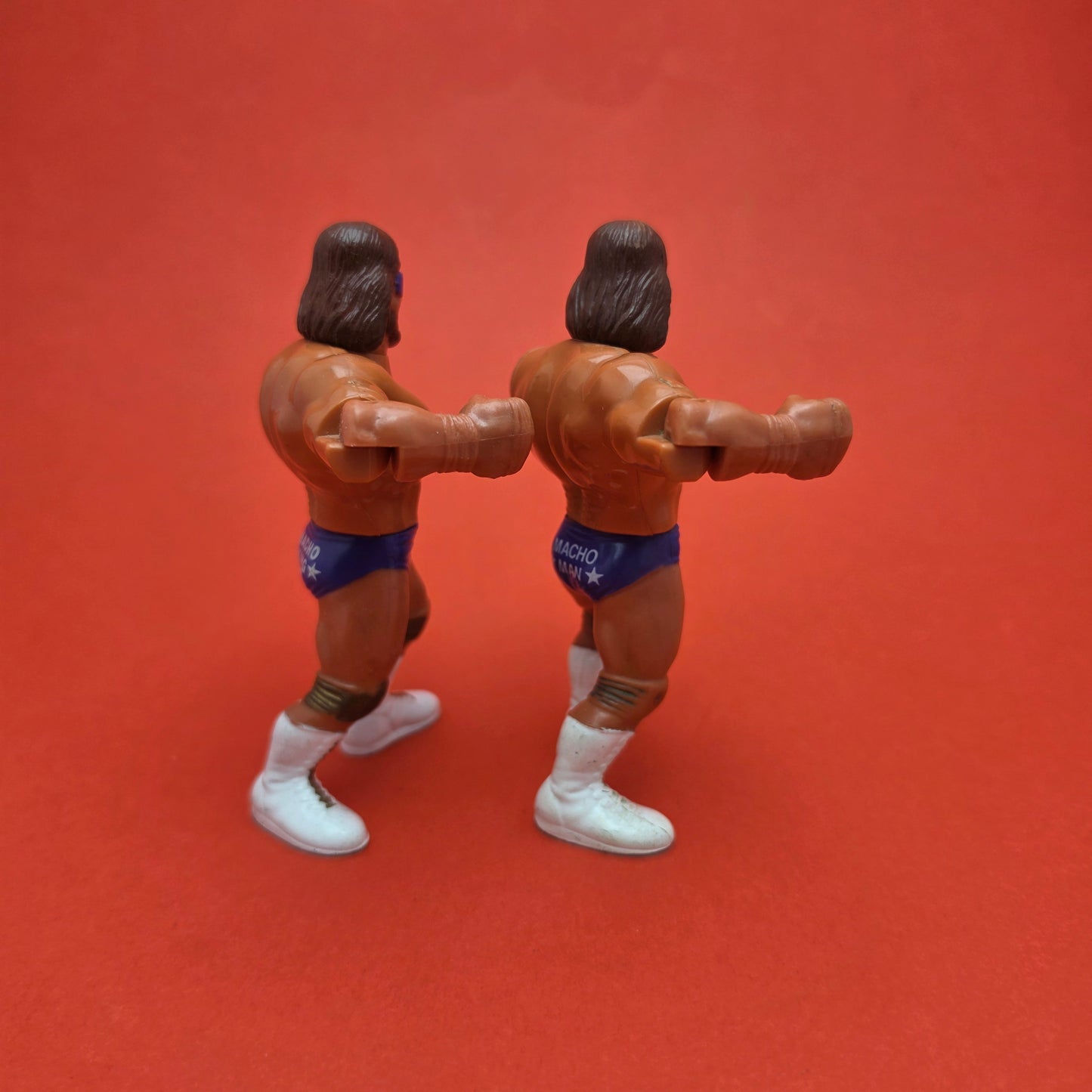 WWF HASBRO ☆ MACHO MAN & KING Vintage Wrestling Figure ☆ Original 90s Series 3