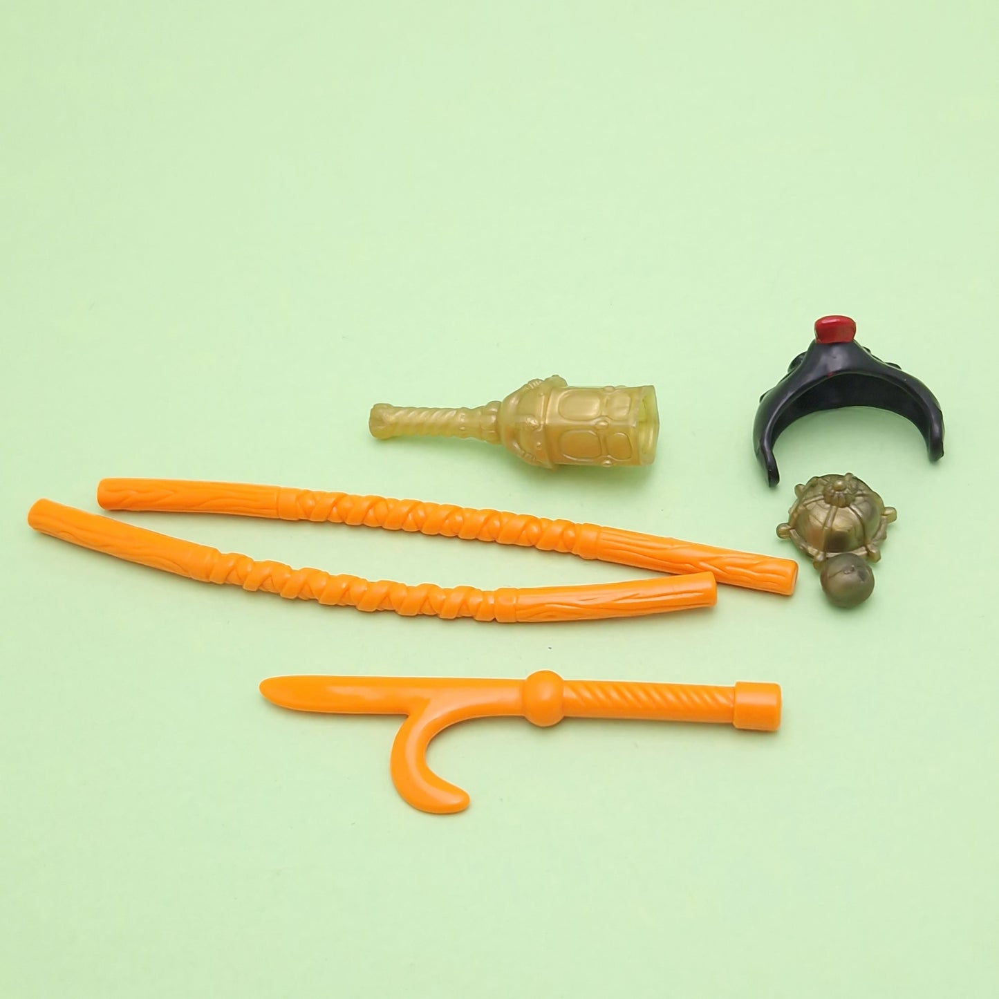 TEENAGE MUTANT NINJA TURTLES ☆ SAMURAI DON MOVIE 3 Vintage Figure ☆ Loose Donatello