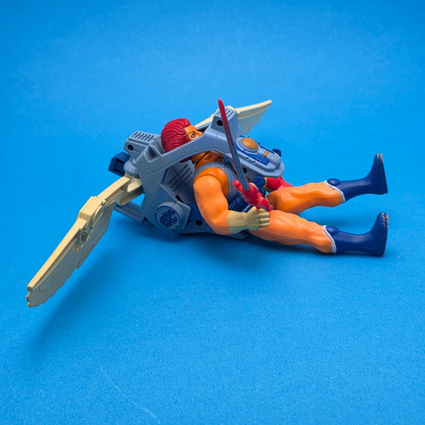 THUNDERCATS ☆ THUNDER WINGS & LION-O Figure ☆ Vintage LJN Original 80s Loose