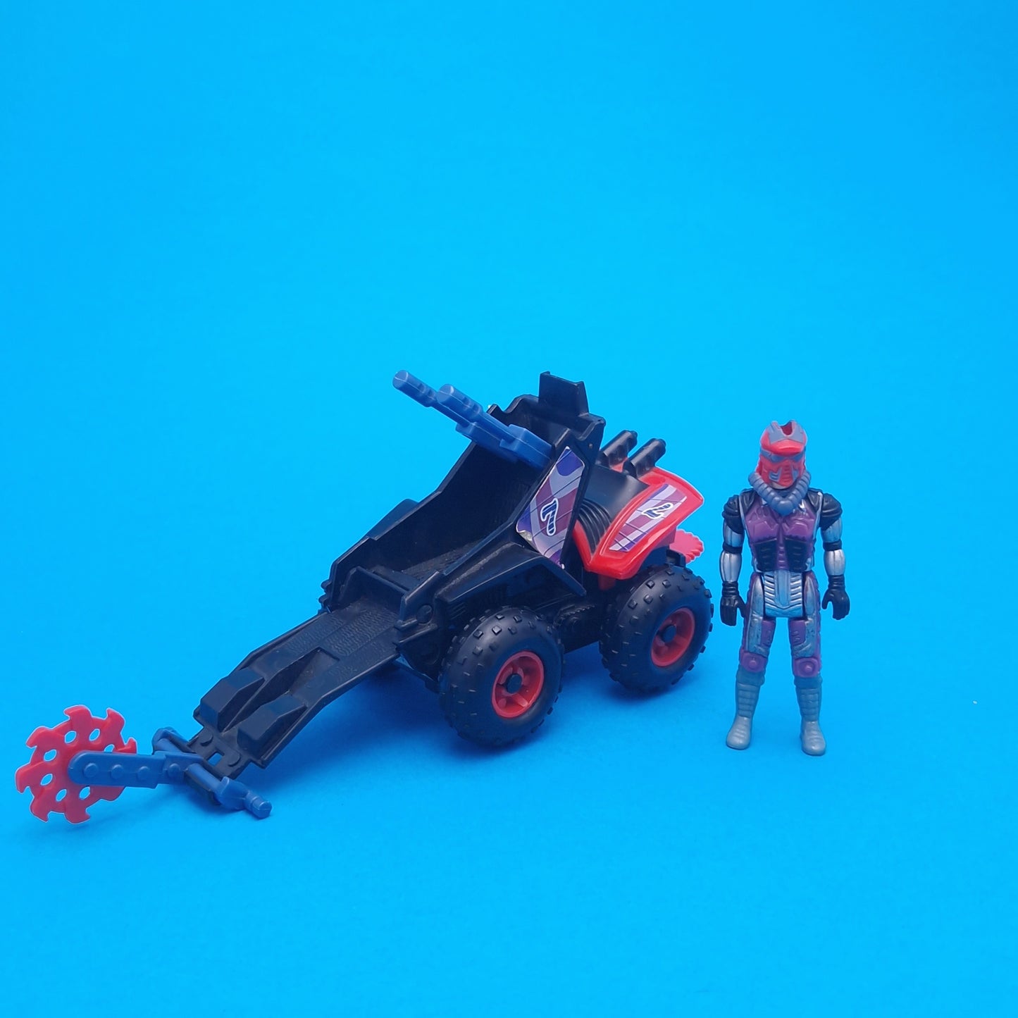 M.A.S.K ☆ IGUANA LESTER SLUDGE Vintage Figure Vehicle ☆ MASK Kenner 80s