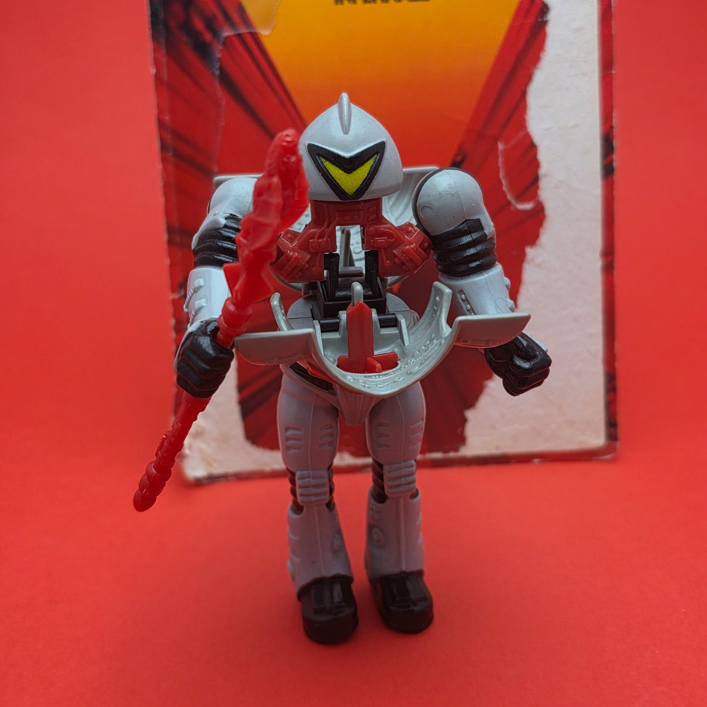 MASTERS OF THE UNIVERSE ☆ HORDE TROOPER Vintage Figure ☆ Staff MOTU 80s Mattel