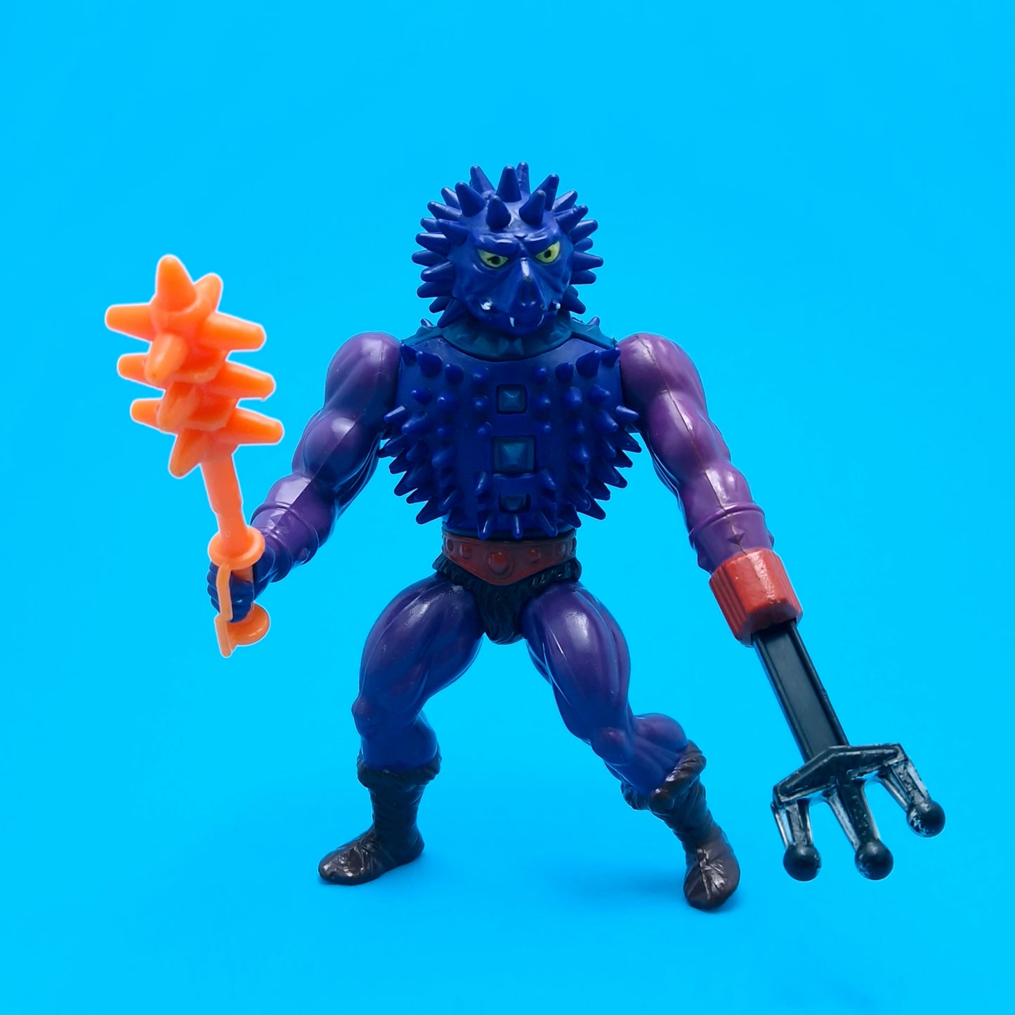 MASTERS OF THE UNIVERSE ☆ SPIKOR Vintage Figure ☆ MOTU Card 80s Mattel Original