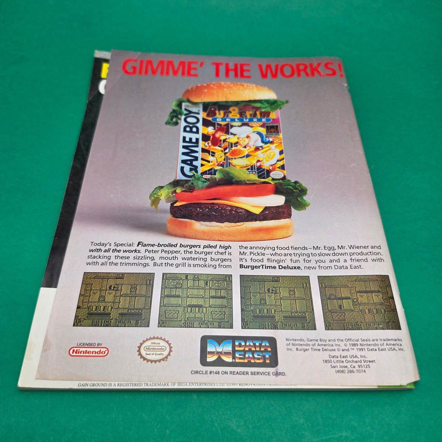 VIDEO GAMES AND COMPUTER ENTERTAINMENT ☆ SONIC COVER JUNE 1991  ☆ Retro Gaming Magazine