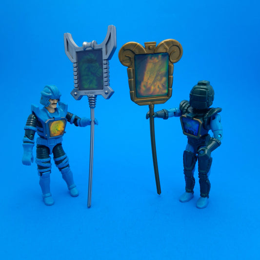 VISIONARIES ☆ LEORIC & DARKSTORM Action Figures ☆ Vintage Hasbro Original 80s