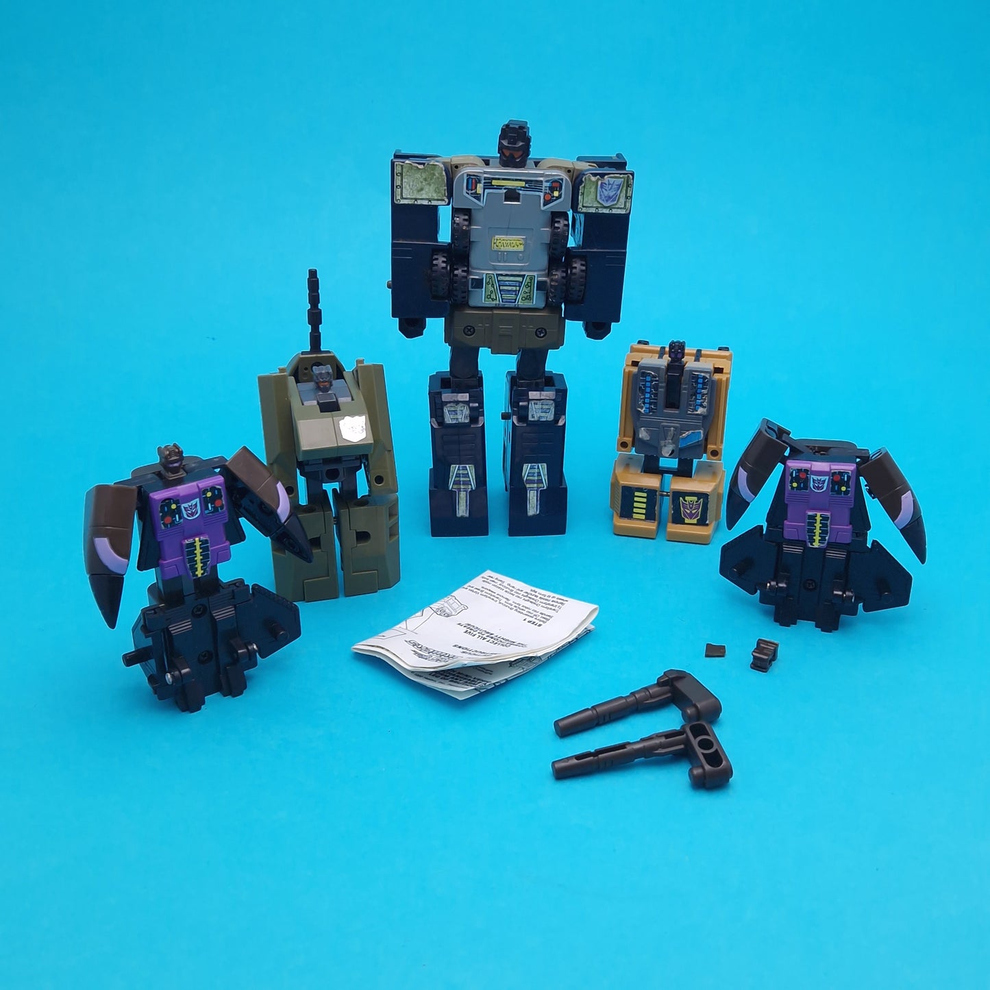 TRANSFORMERS G1 ☆ Combiners COMBATICONS BRUTICUS Parts Figure ☆ 1986 Robot Vintage