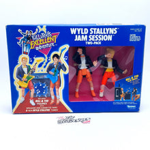 Load image into Gallery viewer, BILL &amp; TEDS EXCELLENT ADVENTURE ☆ WYLD STALLYNS JAM SESSION Figures ☆ MISB Sealed Boxed Kenner
