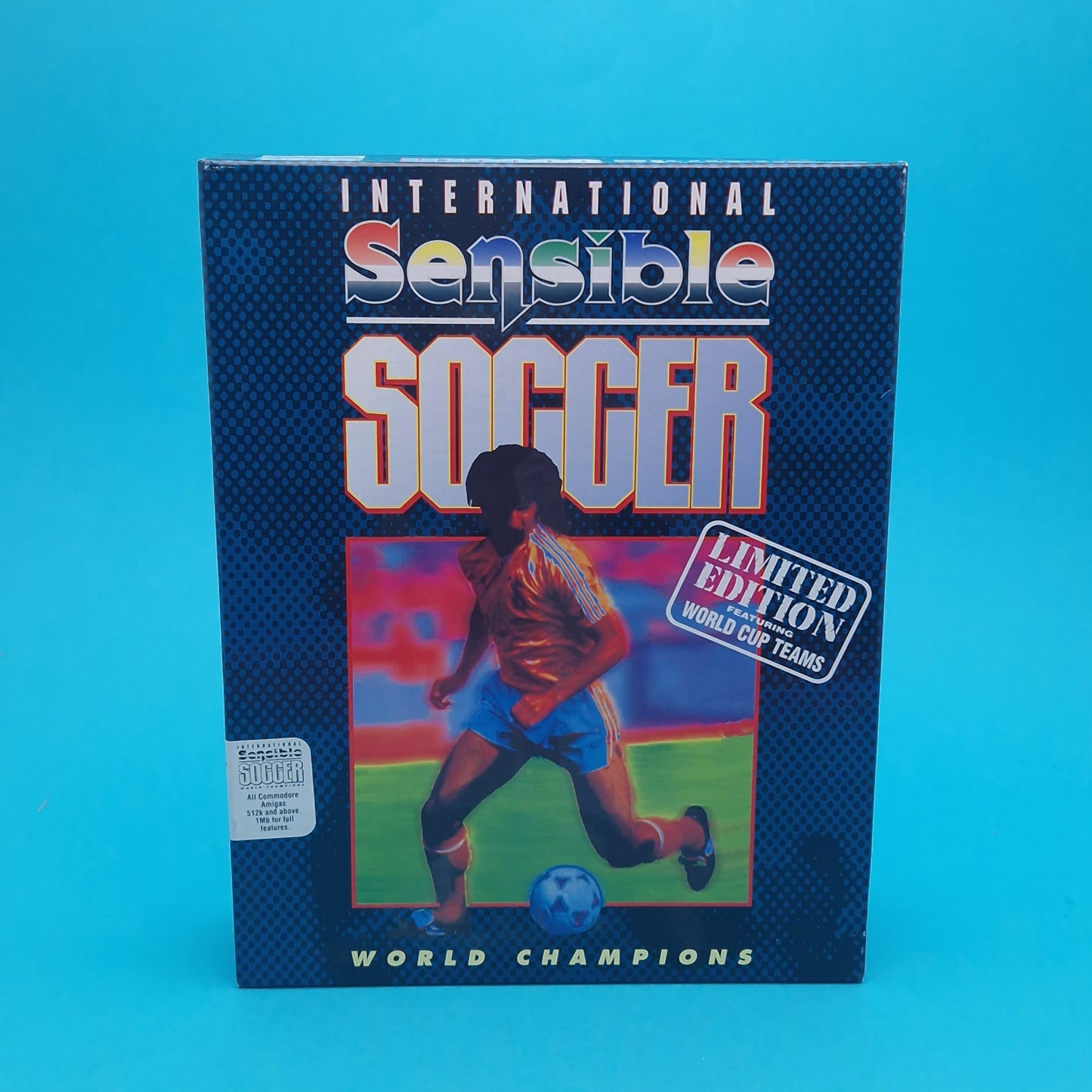 AMIGA ☆ INTERNATIONAL SENSIBLE SOCCER ☆ Limited Edition BOXED Vintage Retro Game