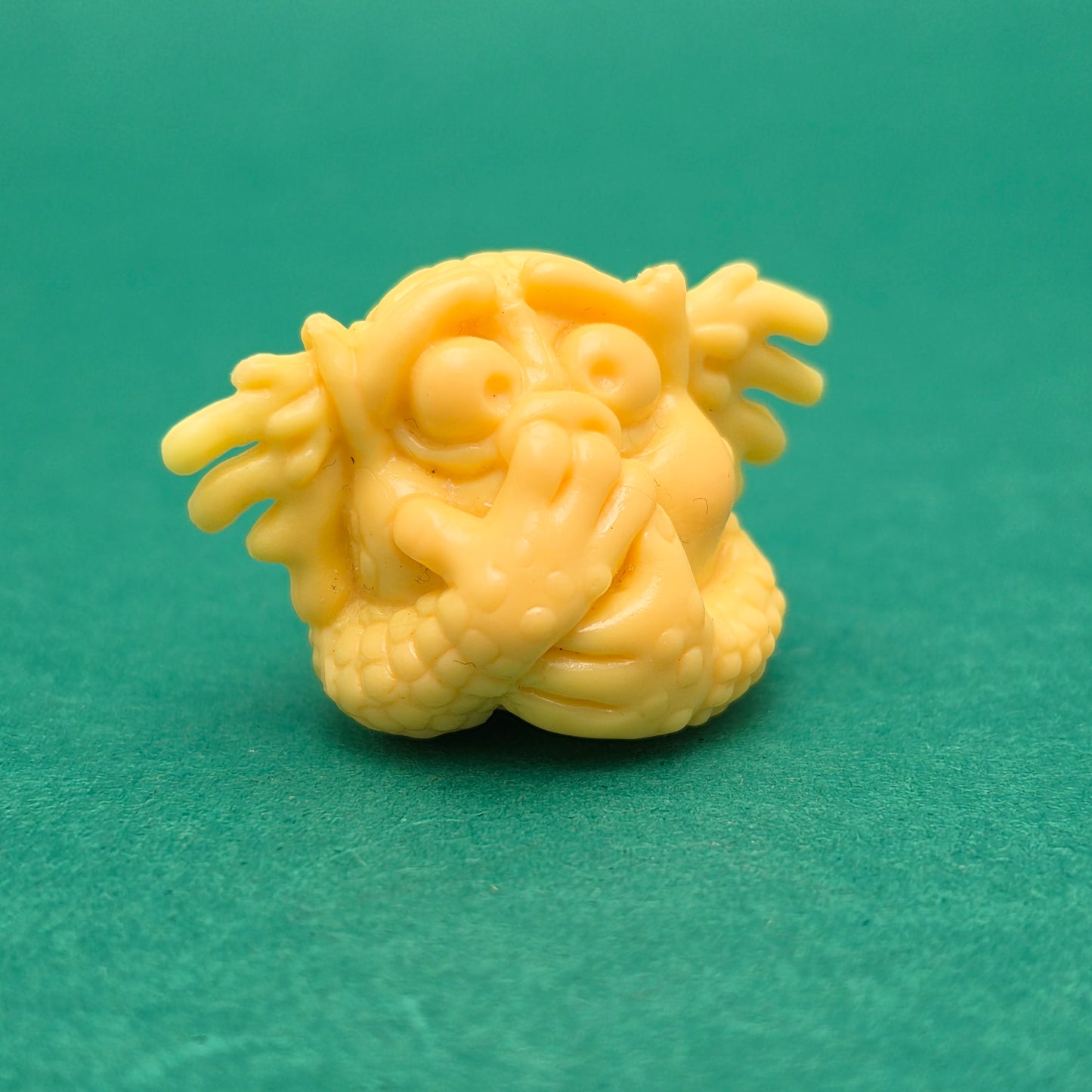 MINI BOGLINS☆ SPLODGE Yellow Slime Boglins Tribe Mini Figure ☆ Ideal
