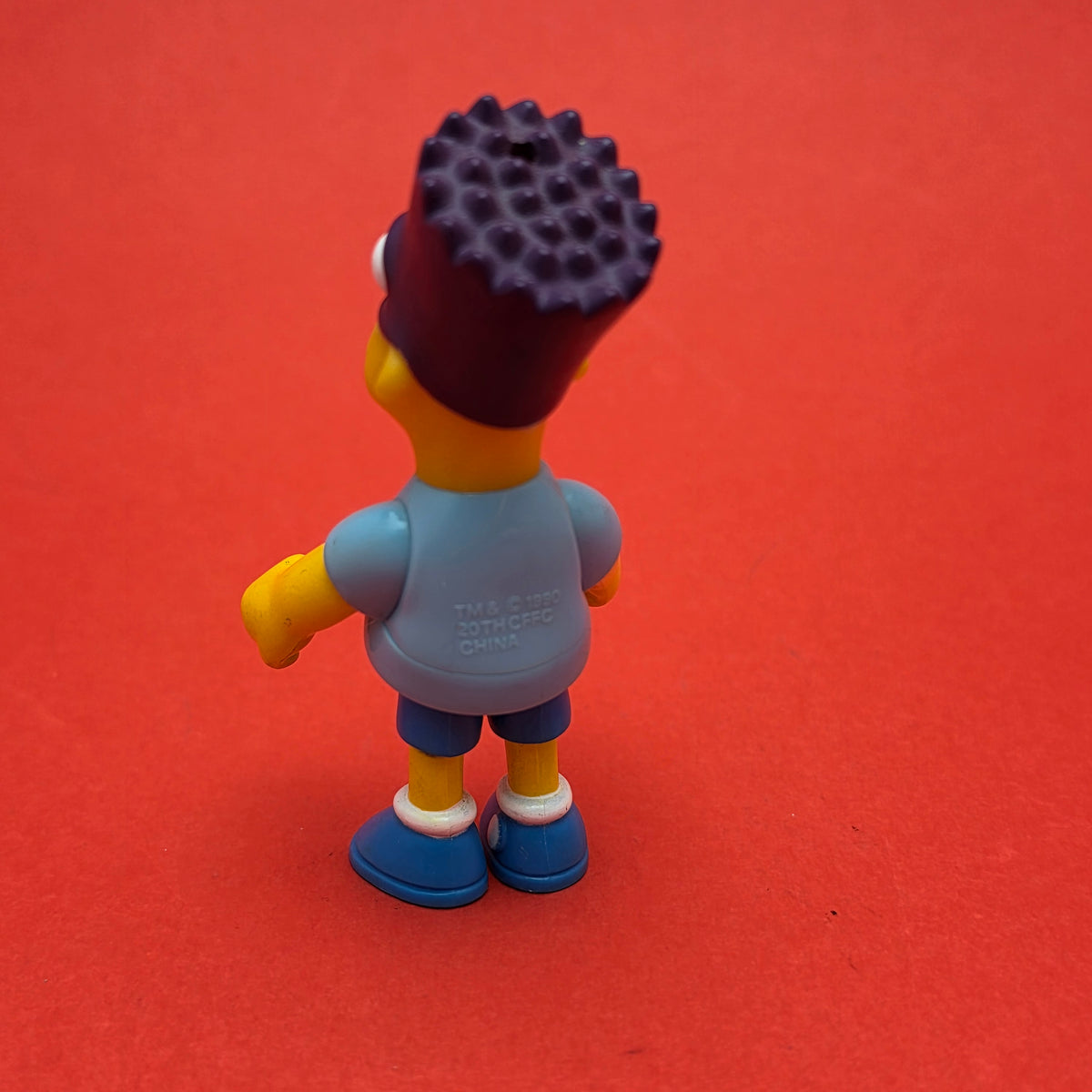THE SIMPSONS ☆ BARTMAN Bart Simpson Vintage Figure ☆ 90s Mattel Loose