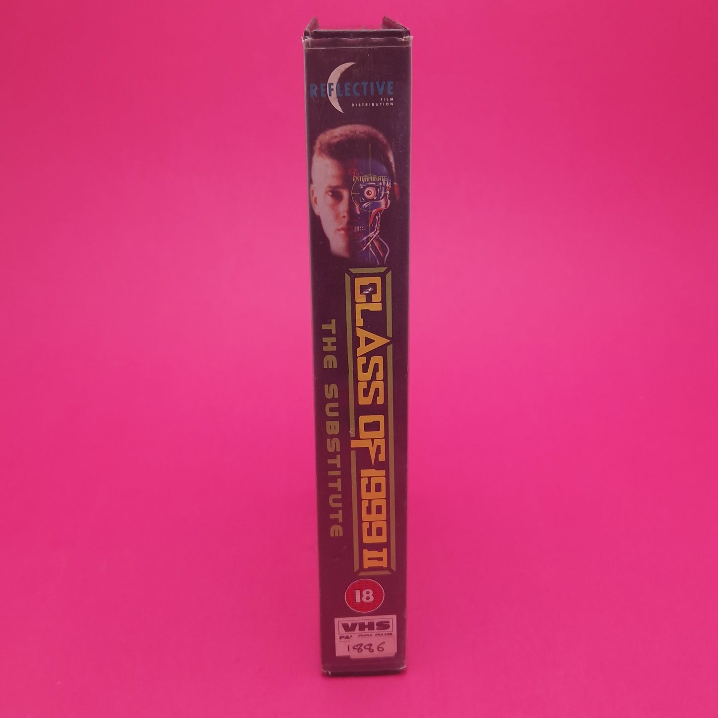 VHS Video ☆ CLASS OF 1999 2 THE SUBSTITUTE ☆ 90s Big Box Ex Rental Vintage 18