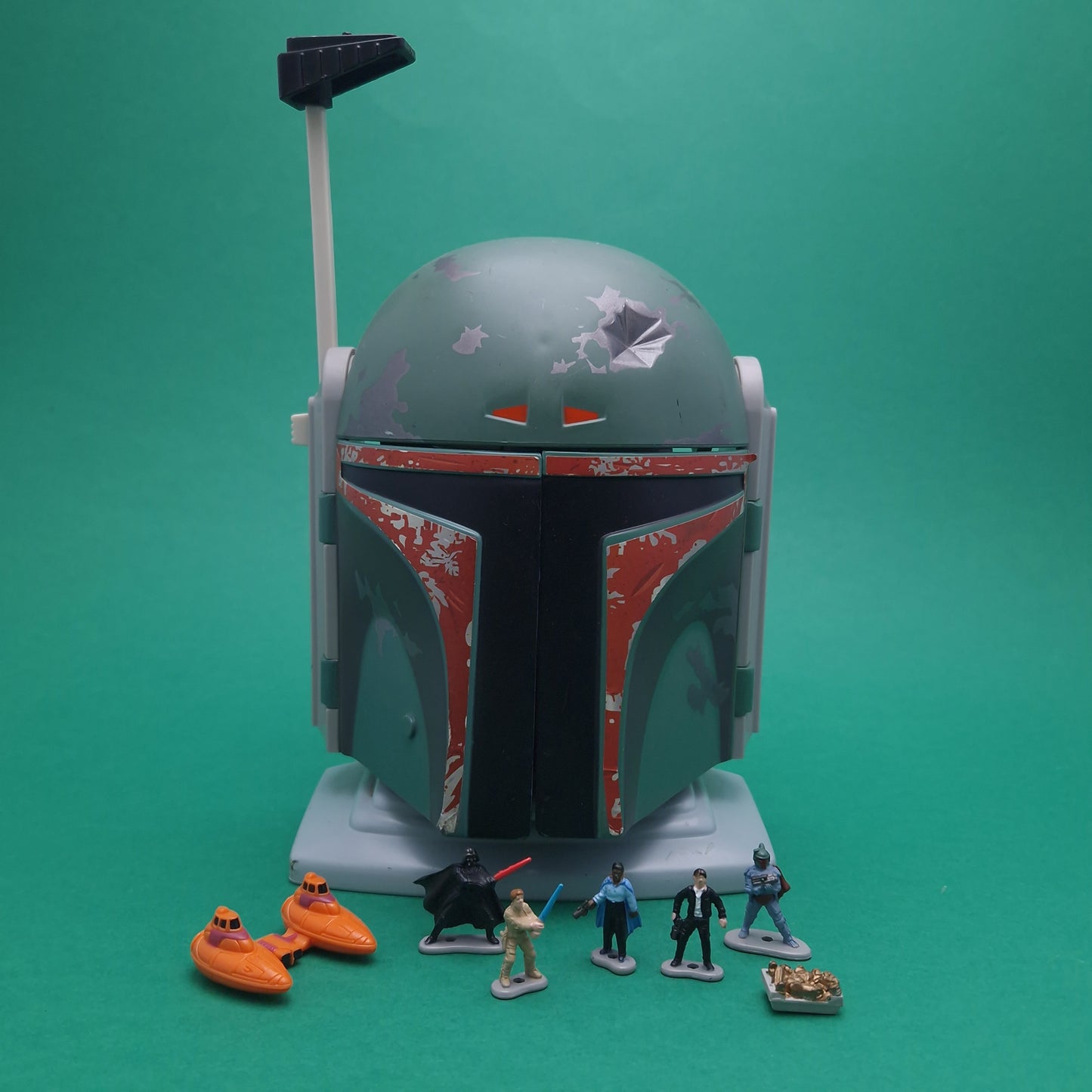 MICRO MACHINES ☆ STAR WARS ACTION FLEET BOBA FETT Cloud City Playset Vintage ☆ Loose