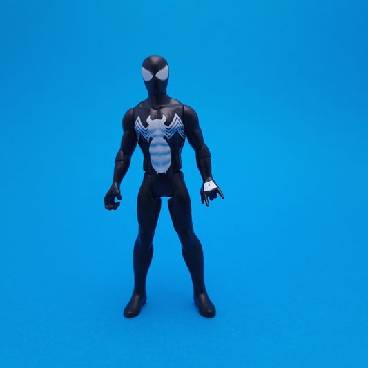 MARVEL LEGENDS RETRO ☆ SYMBIOTE SPIDER-MAN Black Costume Action Figure 3.75 ☆ Loose Hasbro Kenner
