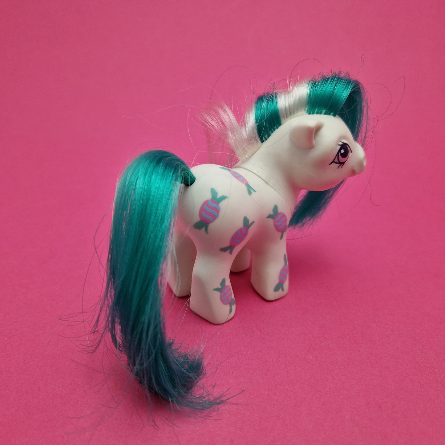 MY LITTLE PONY ☆ EURO SWEETIE BABY CANDY Vintage MLP Figure ☆ Loose 80s Hasbro