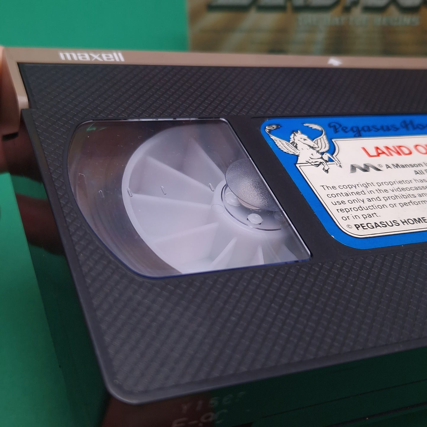 VHS Video ☆ LAND OF THE DOOM ☆ 80s Big Box Ex Rental 18 Vintage