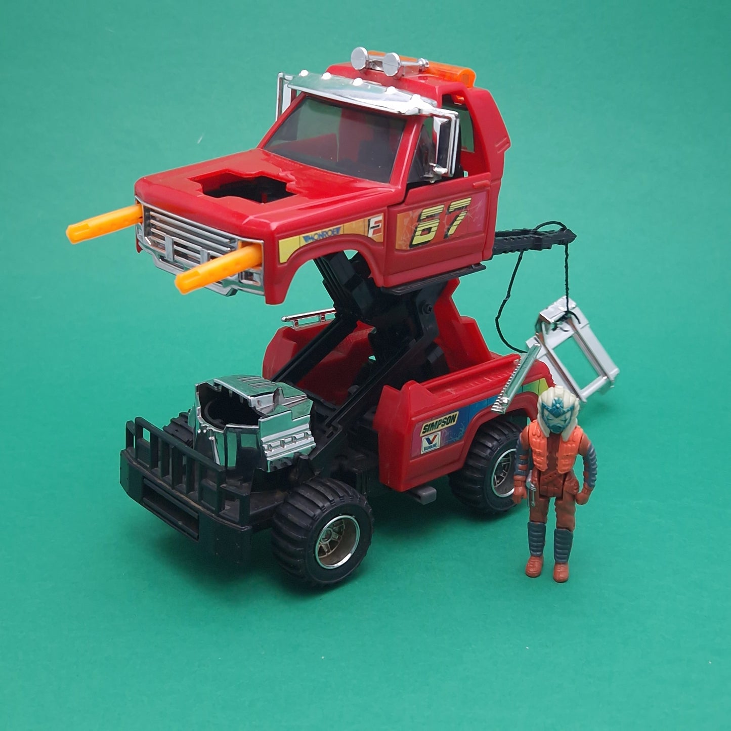 M.A.S.K ☆ WILDCAT Vehicle & Clutch Hawks ☆ Vintage MASK Kenner 80s