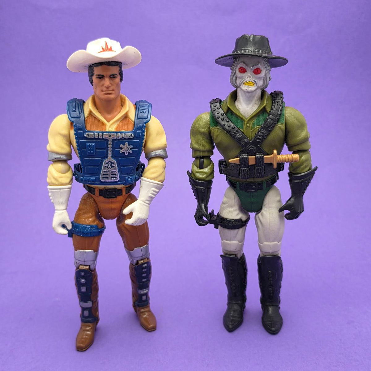 BRAVESTARR ☆ TEX HEX Figure ☆ Vintage Mattel Original 80s Loose