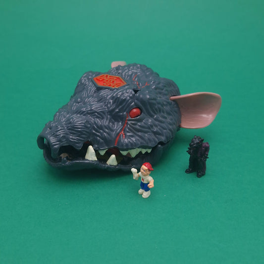 MIGHTY MAX ☆ TRAPS RATTUS Doom Zones Figure Playset ☆ Vintage 90s
