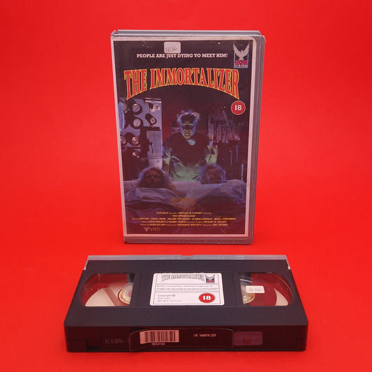 VHS Video ☆ IMMORTALIZER ☆ 80s Horror Big Box Ex Rental Vintage 18