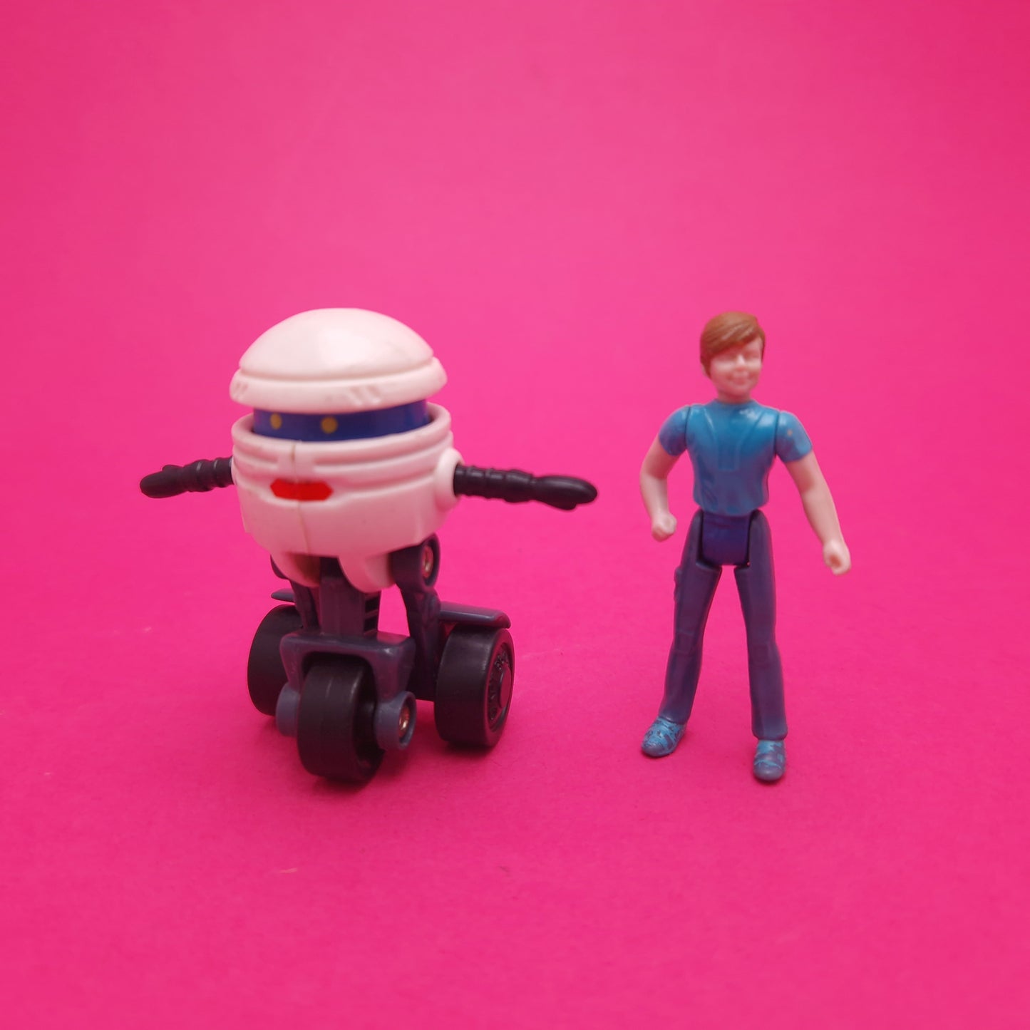 M.A.S.K ☆ T-BOB & SCOTT TRAKKER Figures ☆ Vintage Kenner 80s Loose