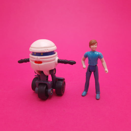 M.A.S.K ☆ T-BOB & SCOTT TRAKKER Figures ☆ Vintage Kenner 80s Loose