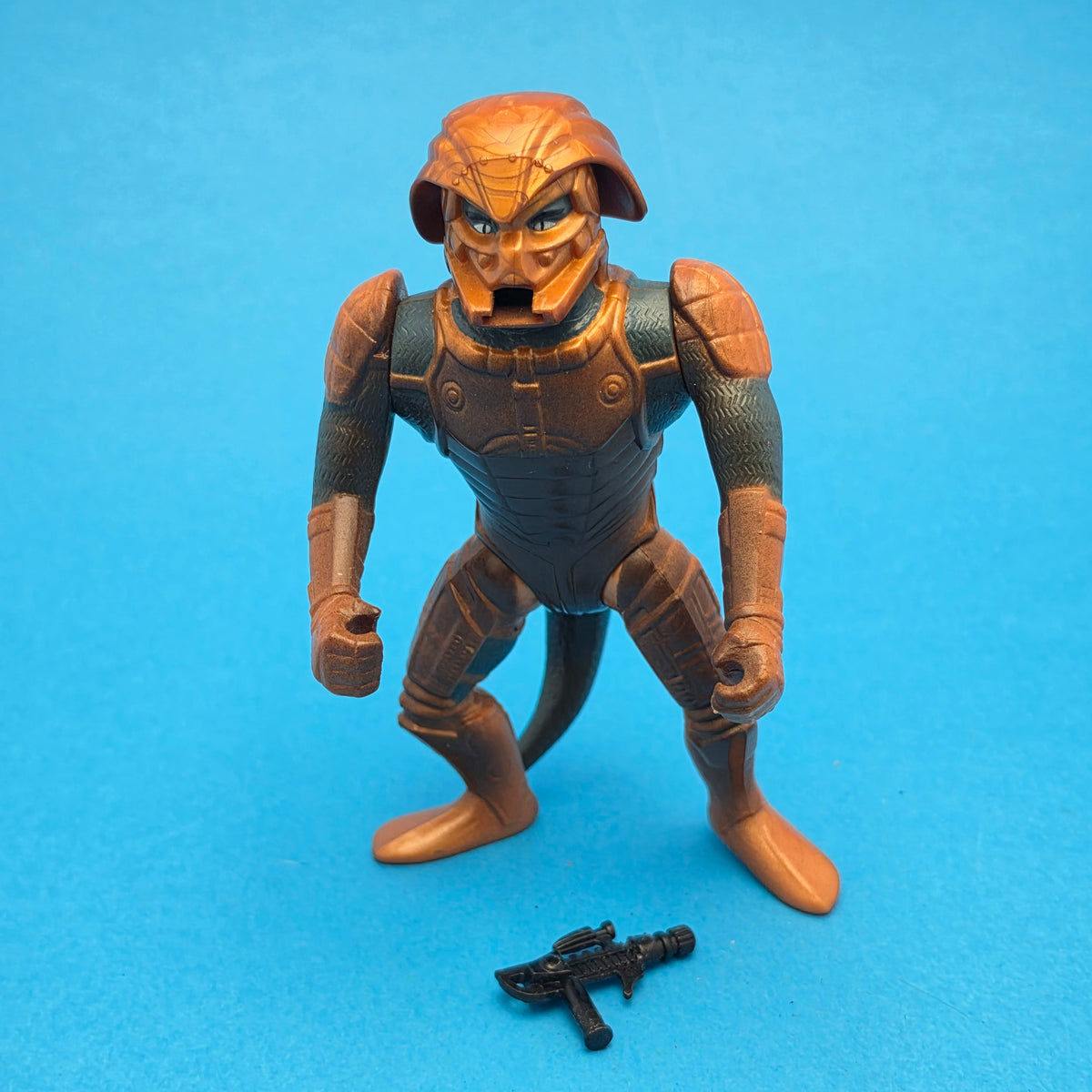 MASTERS OF THE UNIVERSE ☆ SAUROD Vintage Figure ☆ MOTU Card 80s Mattel