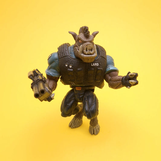 DUKE NUKEM ☆ PIG COP Action Figure ☆ Retro Gaming 3D Realms Original 90s
