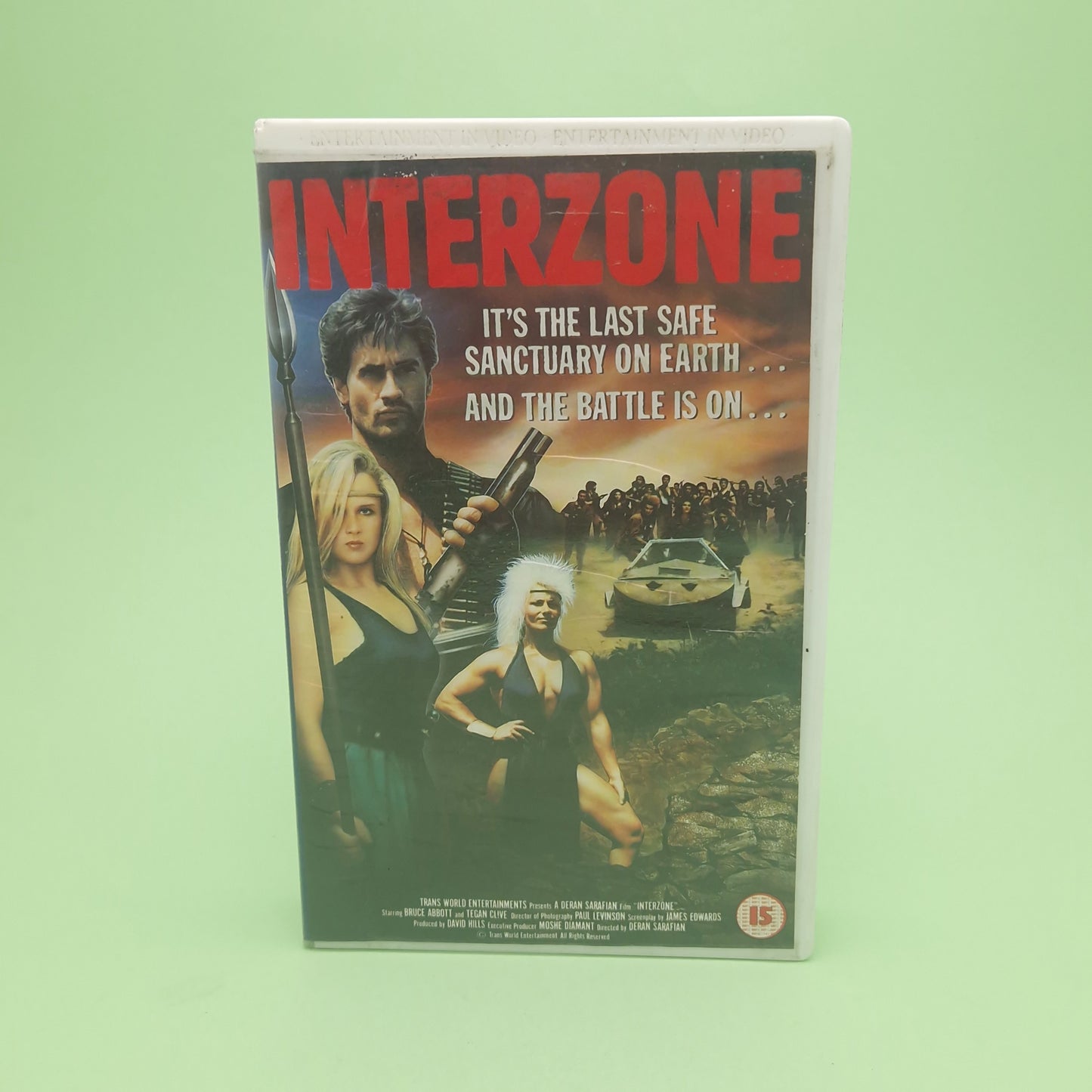 VHS Video ☆ INTERZONE ☆ Cult 80s Big Box Ex Rental Vintage 15