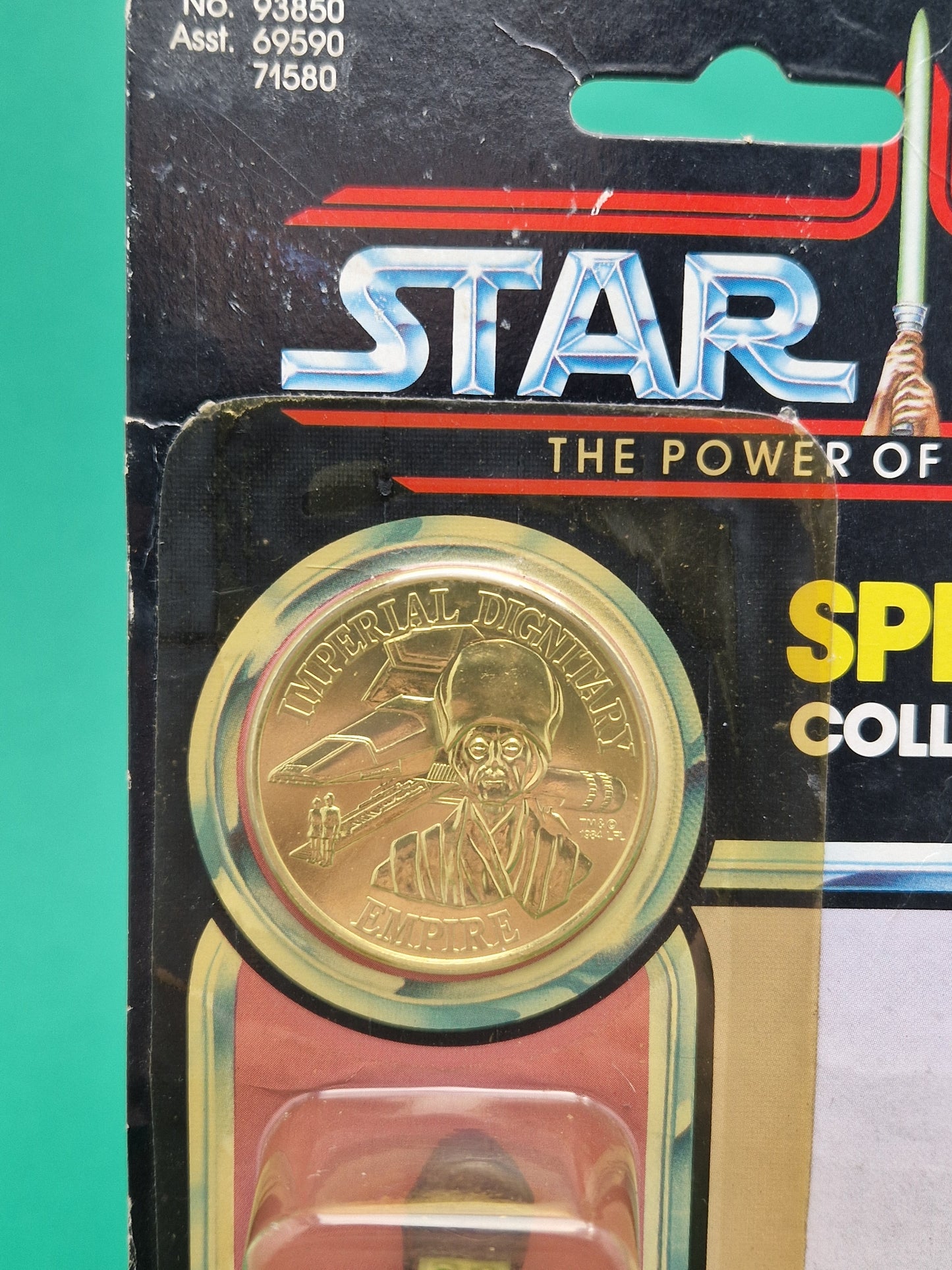 STAR WARS ☆ IMPERIAL DIGNITARY LAST 17 Figure ☆ COIN MOC Sealed Carded Kenner Power of the Force