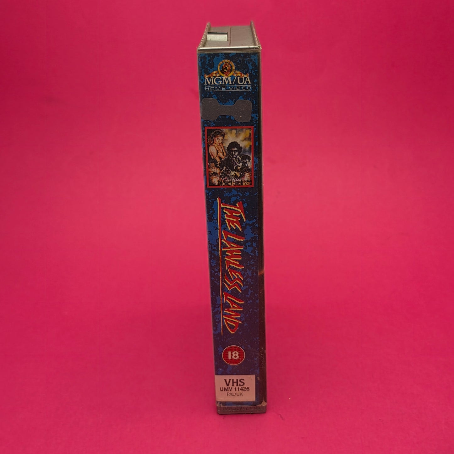 VHS Video ☆ THE LAWLESS LAND 1988 ☆ 18 Cert Big Box Ex Rental Vintage MGM UK