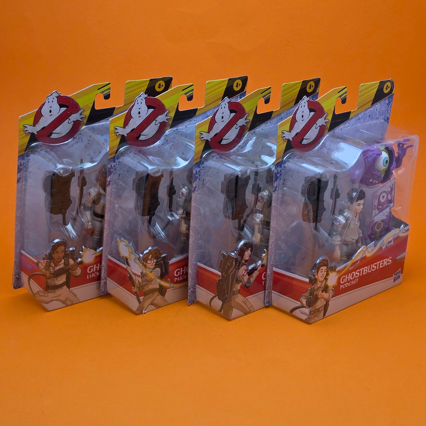 GHOSTBUSTERS LEGACY ☆ PHOEBE PODCAST LUCKY TREVOR Fright Features Figure ☆ Afterlife MOC Sealed Carded