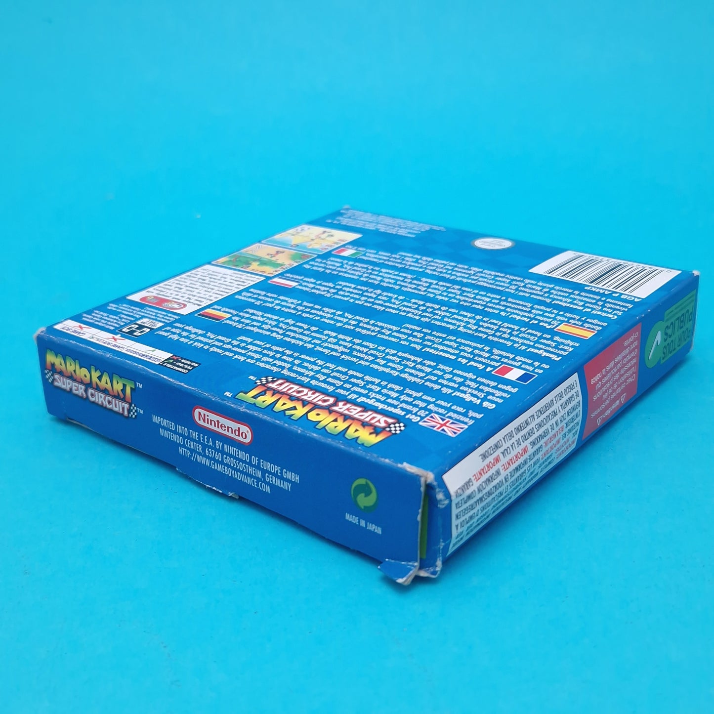 NINTENDO GAMEBOY ADVANCE ☆ MARIO KART SUPER CIRCUIT ☆ Box & Manual only Vintage Retro Game